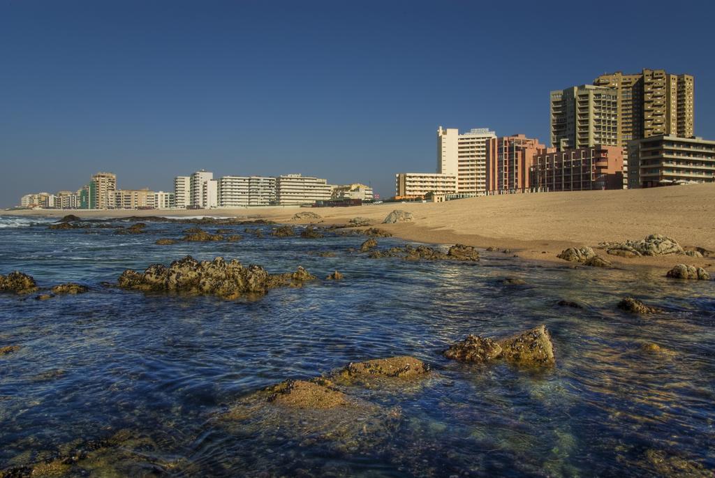 Em Cima Da Areia Apartment Povoa de Varzim Bagian luar foto