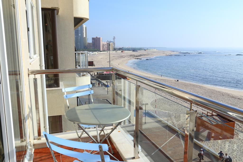 Em Cima Da Areia Apartment Povoa de Varzim Bagian luar foto